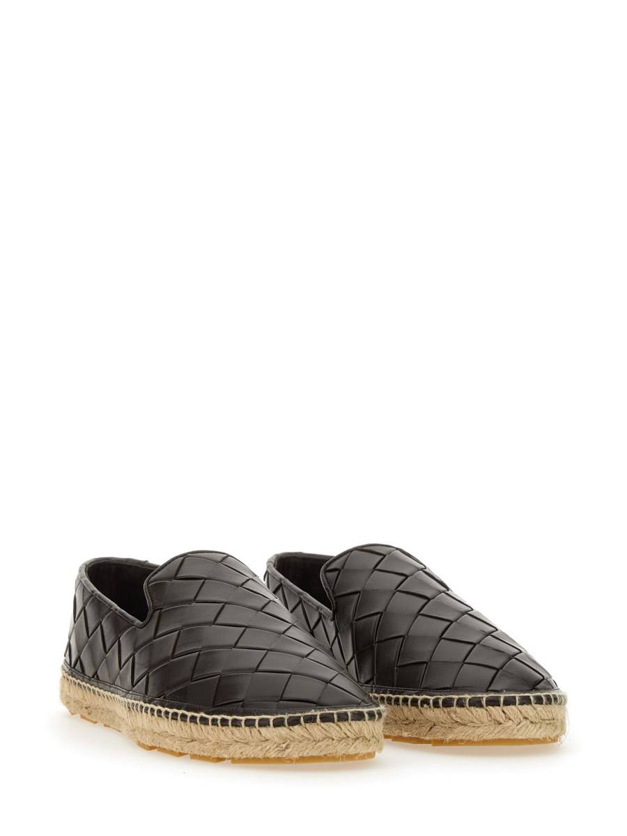 BOTTEGA VENETA ESPADRILLA CON MOTIVO INTRECCIO IN PELLE