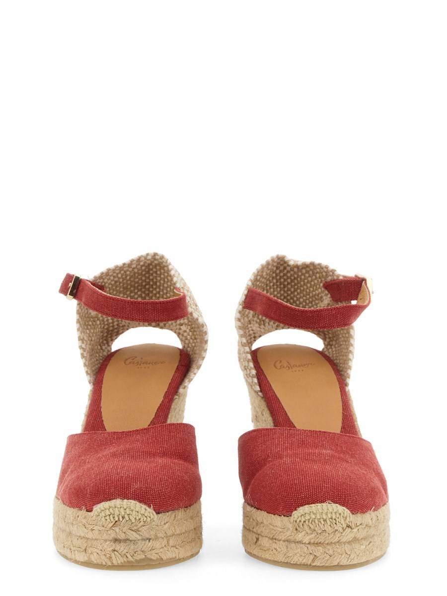 CASTANER ESPADRILLAS CAROL IN TELA DI COTONE CON ZEPPA