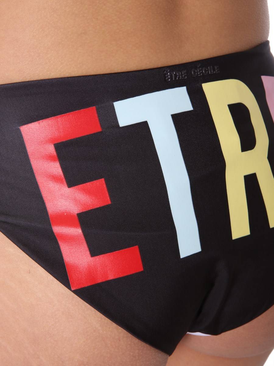 ÊTRE CÉCILE SLIP BIKINI CON STAMPA E LOGO