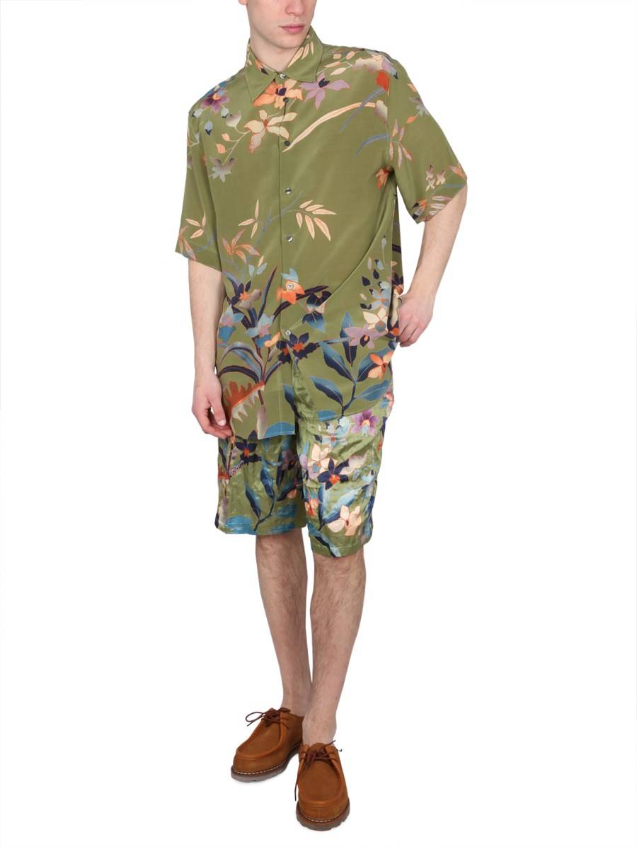 ETRO BERMUDA CON STAMPA FLORAL