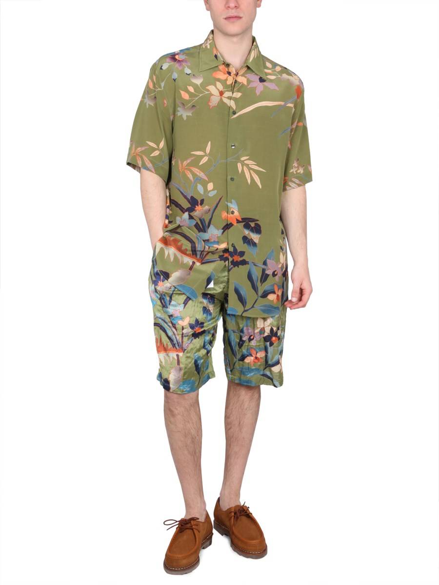 ETRO CAMICIA CON STAMPA FIORI