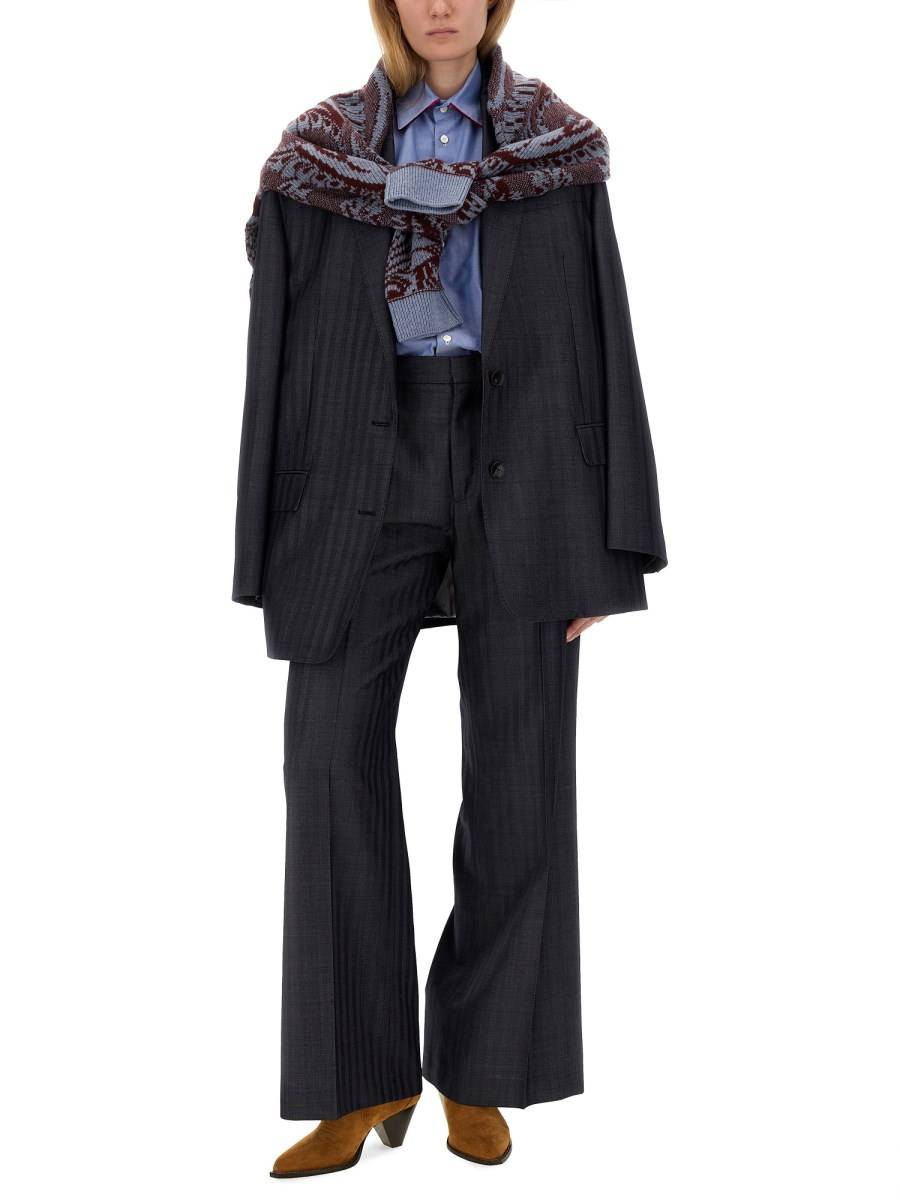 ETRO CAMICIA IN COTONE A RIGHE