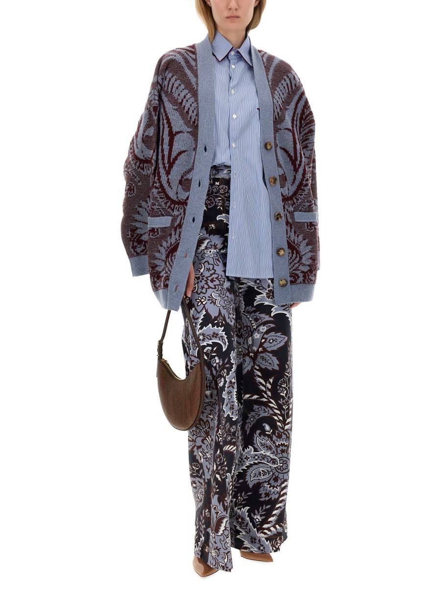 ETRO CAMICIA IN COTONE A RIGHE