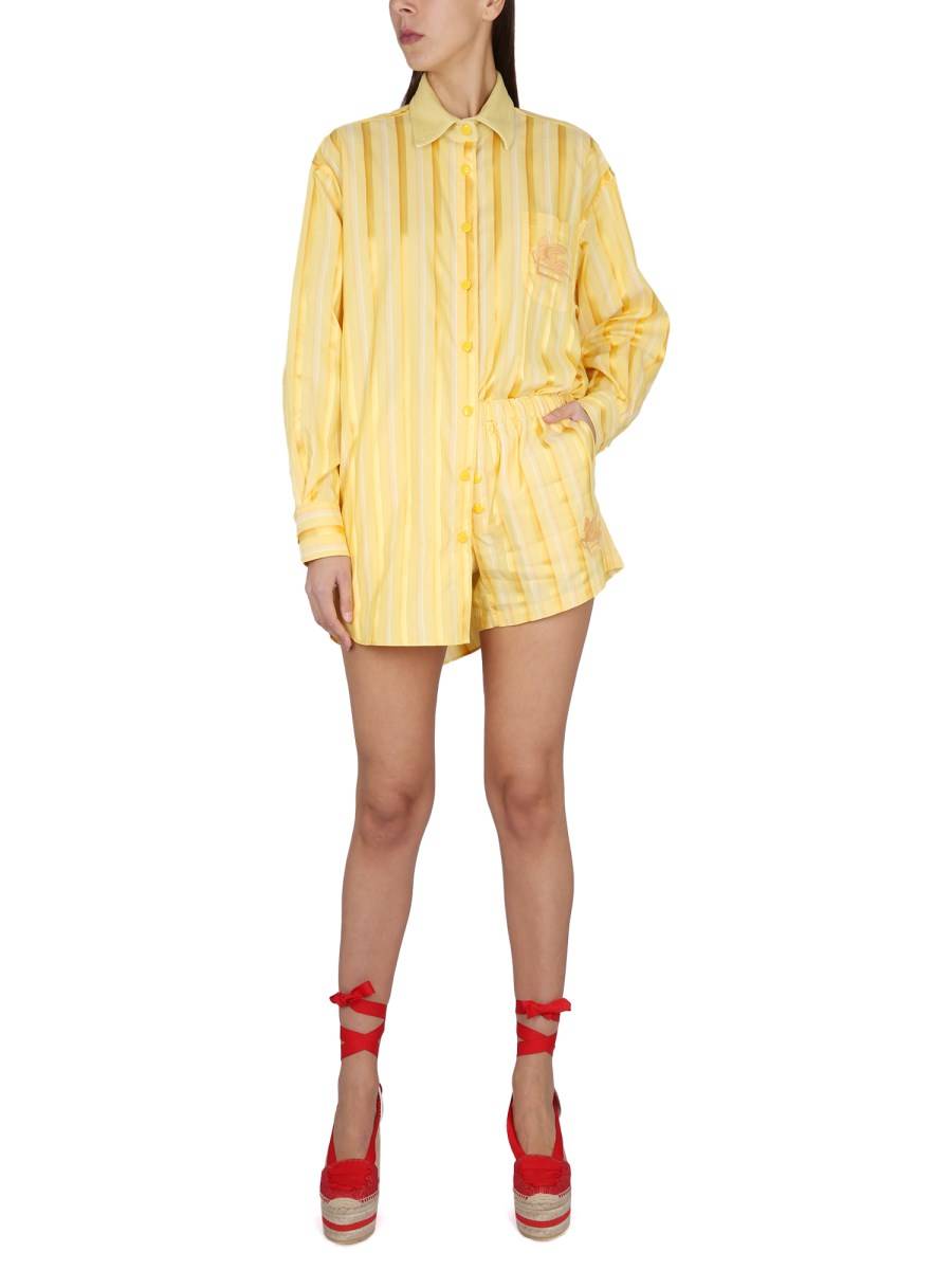 ETRO CAMICIA IN MISTO SETA