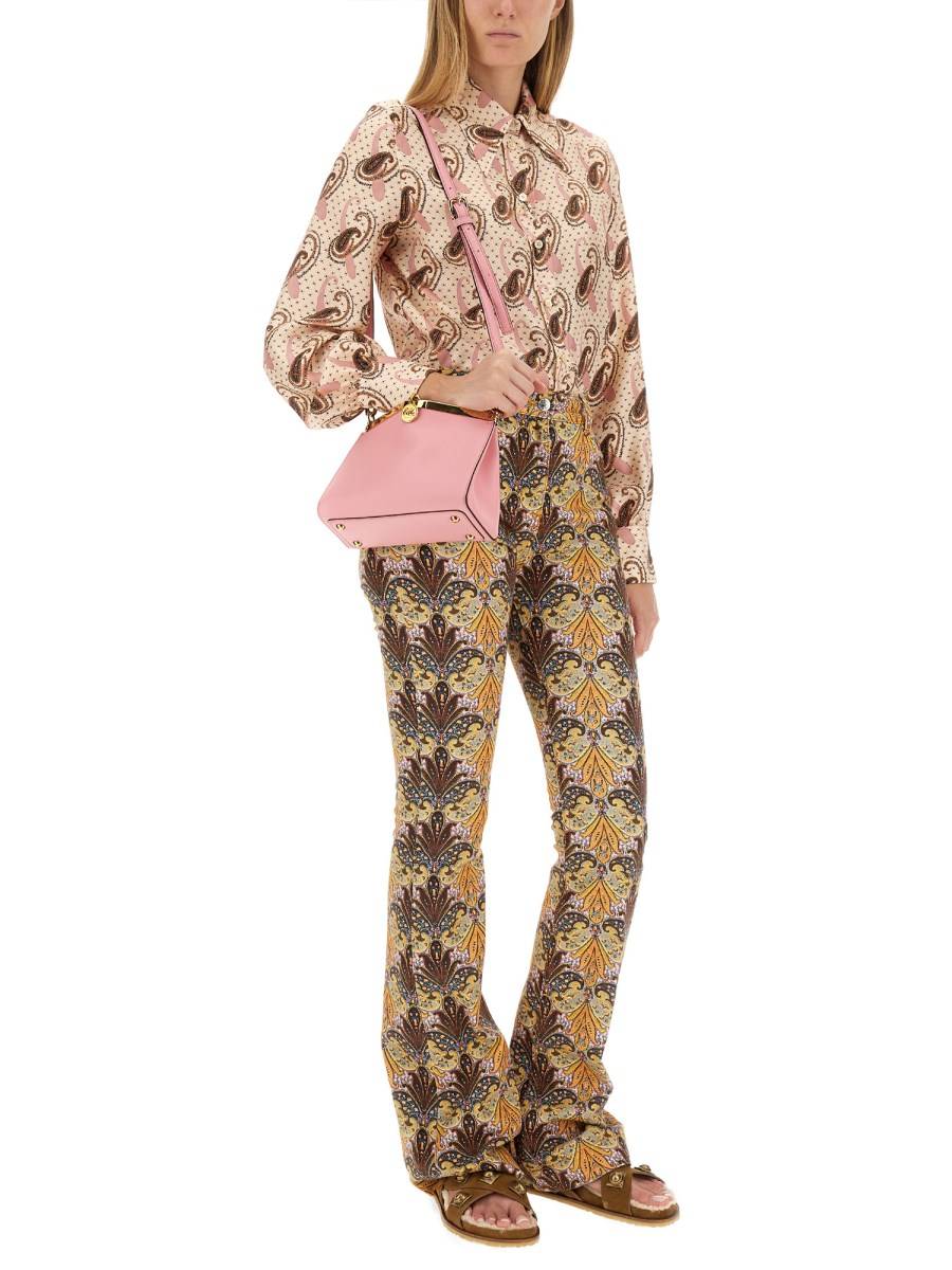 ETRO CAMICIA IN SETA CON STAMPA PAISLEY