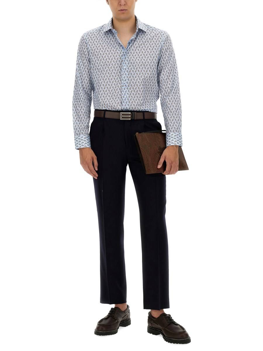 ETRO CAMICIA "ROMA" IN COTONE