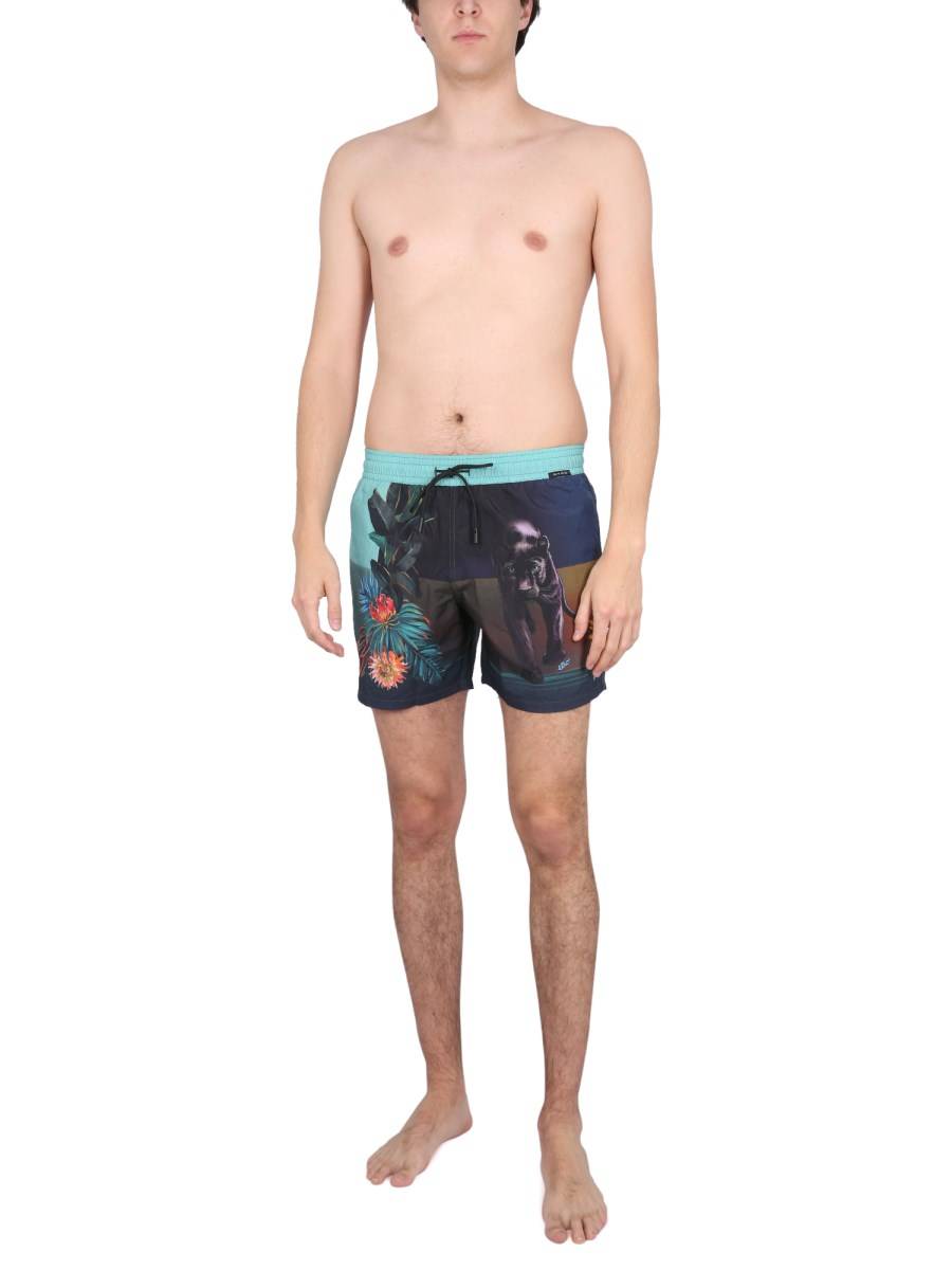 ETRO COSTUME BOXER CON STAMPA