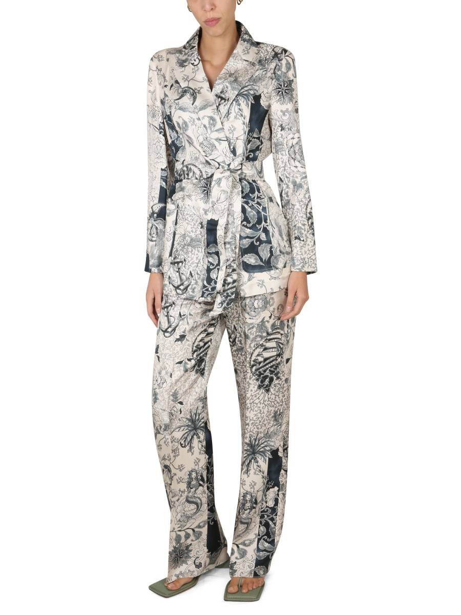 ETRO GIACCA KIMONO IN SETA