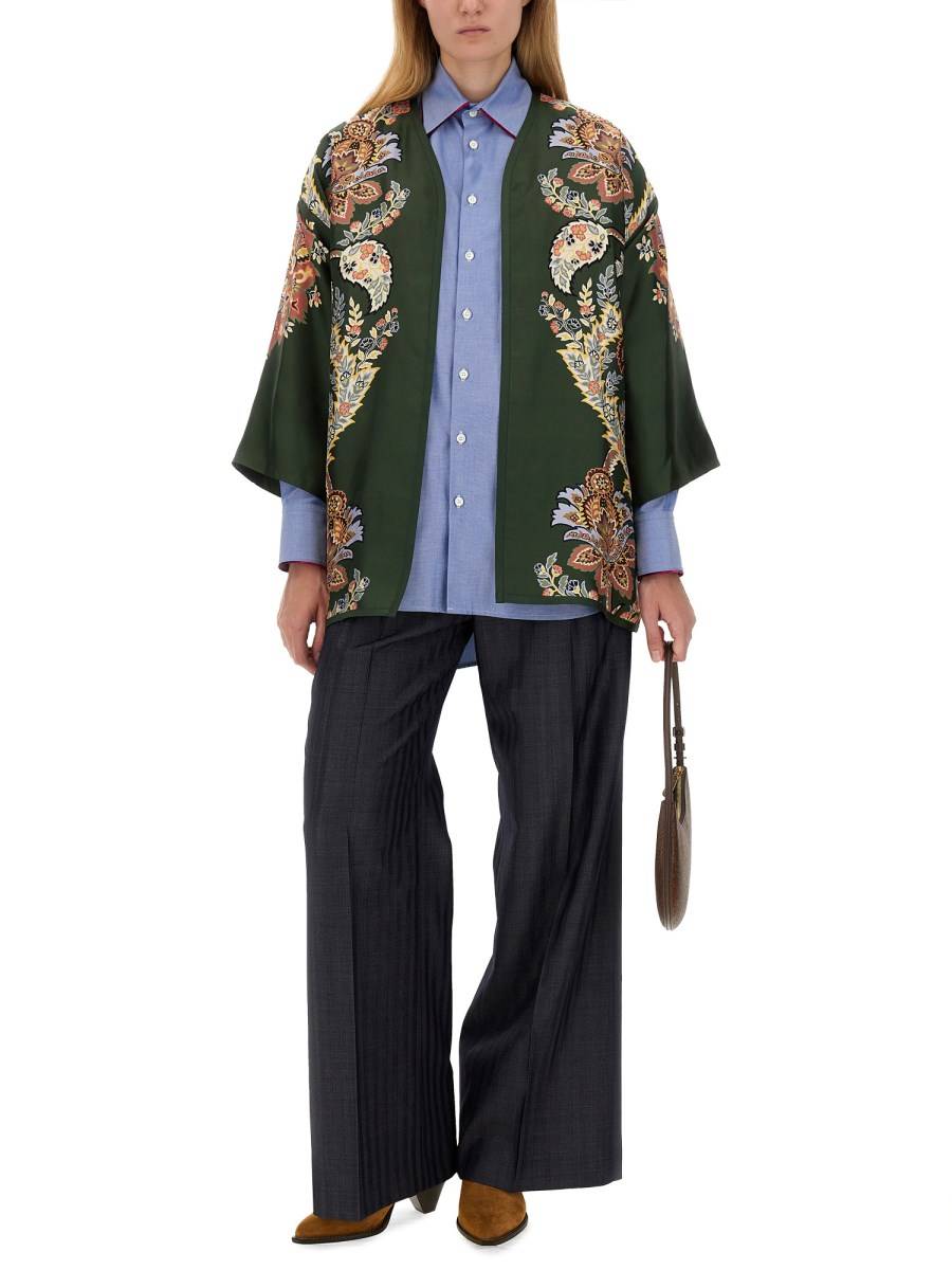 ETRO KESA IN TWILL DI SETA CON STAMPA