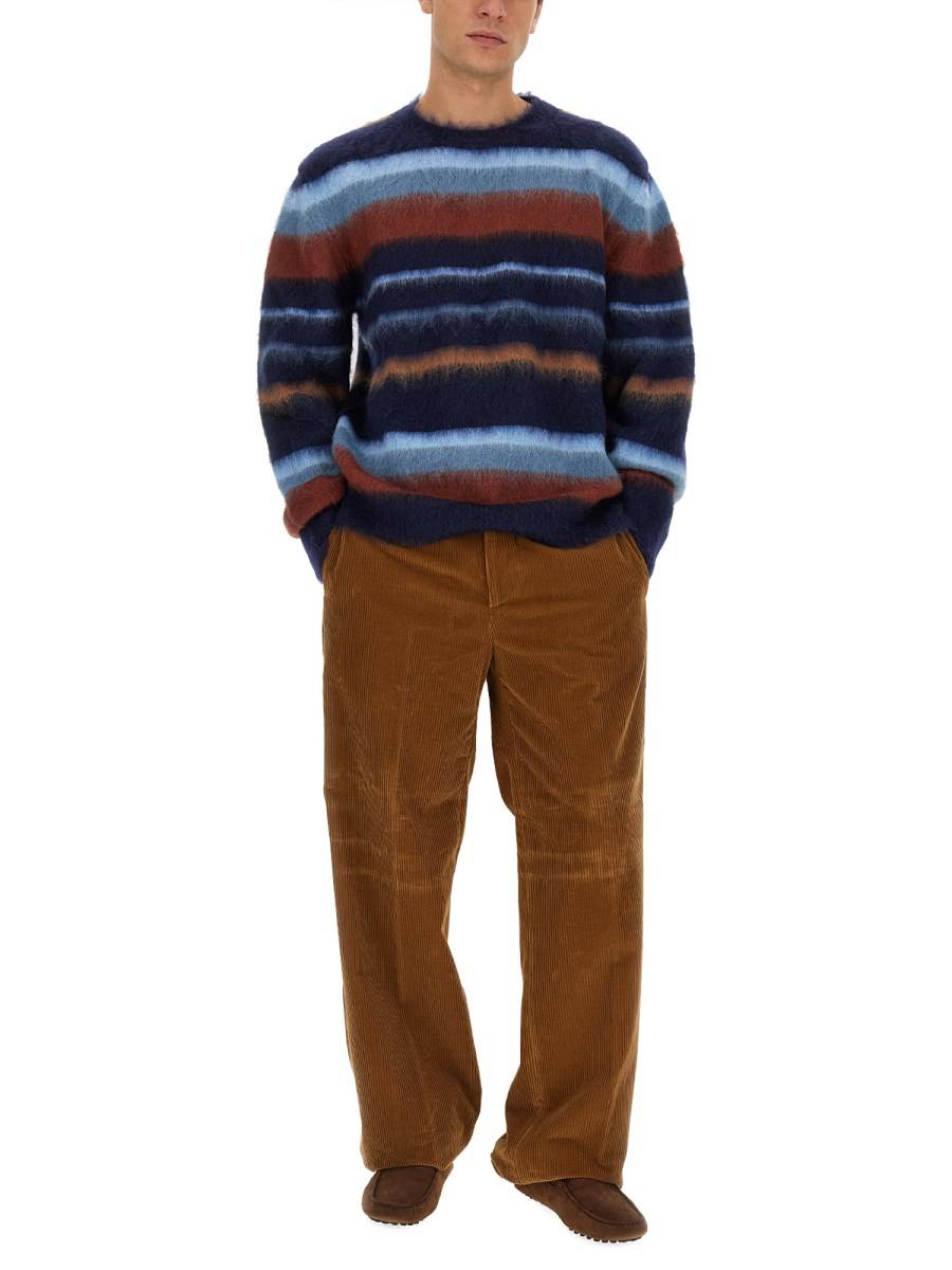 ETRO MAGLIA CON MOTIVO RIGA IN LANA