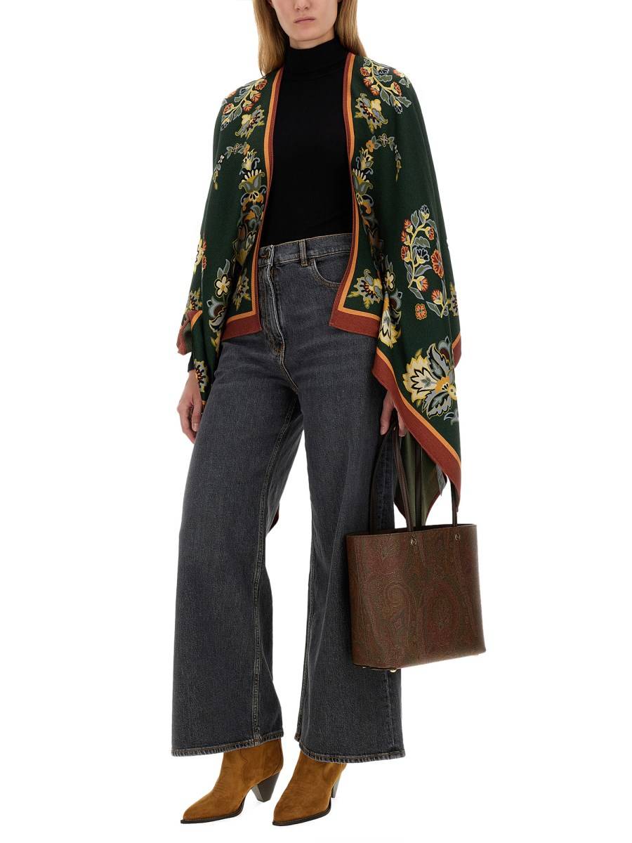 ETRO MANTELLA PAISLEY FLOREALE