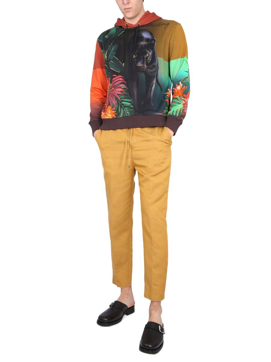 ETRO PANTALONE YORK CON ELASTICO