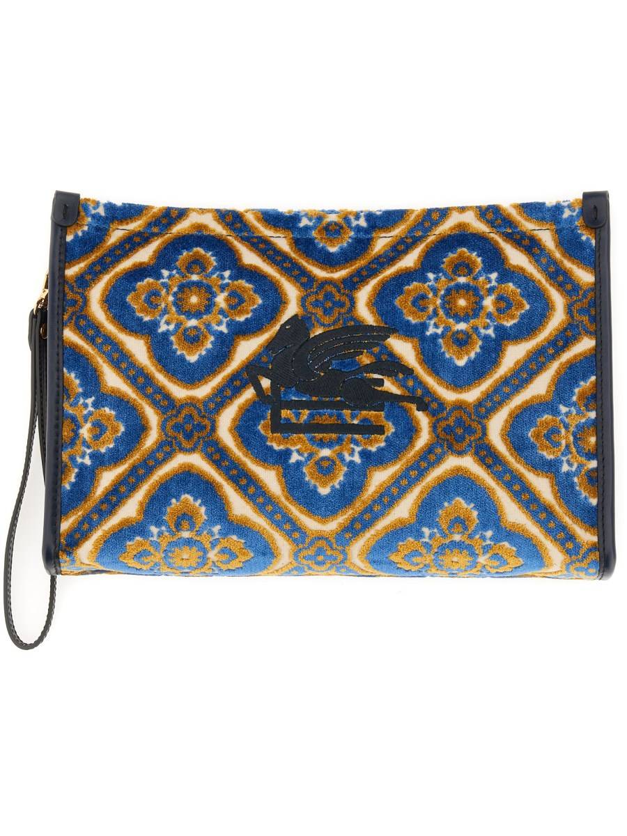 ETRO POUCH PAISLEY LARGE