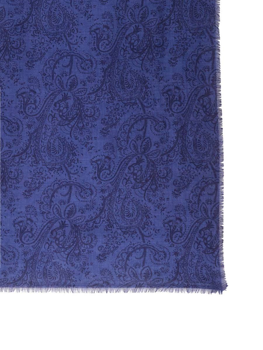 ETRO SCIARPA IN LANA CON STAMPA
