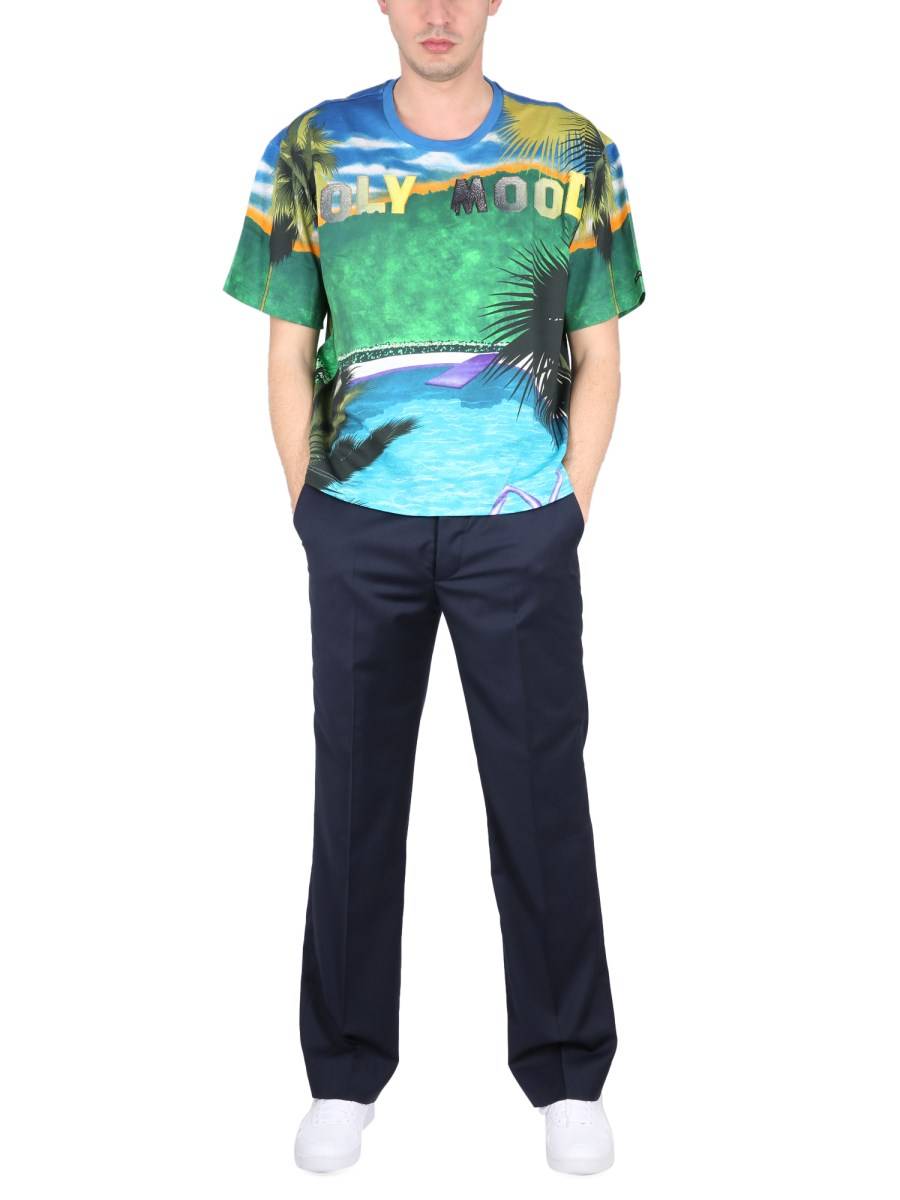 ETRO T-SHIRT CON STAMPA CALIFORNIA