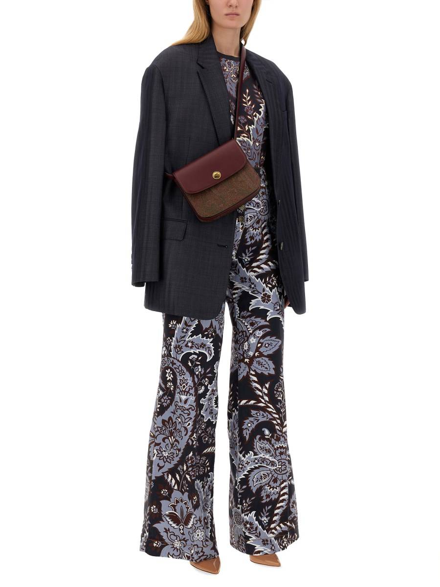 ETRO T-SHIRT PAISLEY IN JERSEY DI COTONE