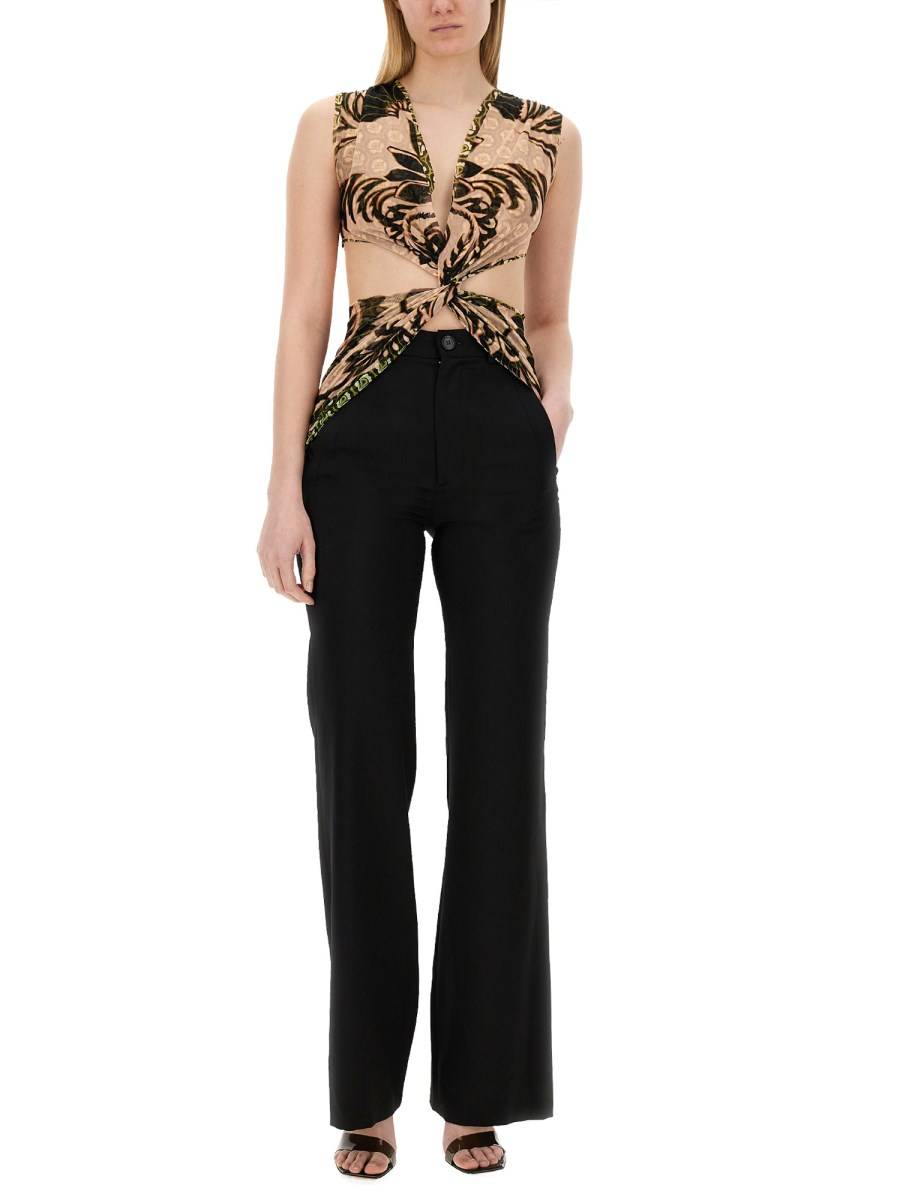 ETRO TOP IN TULLE