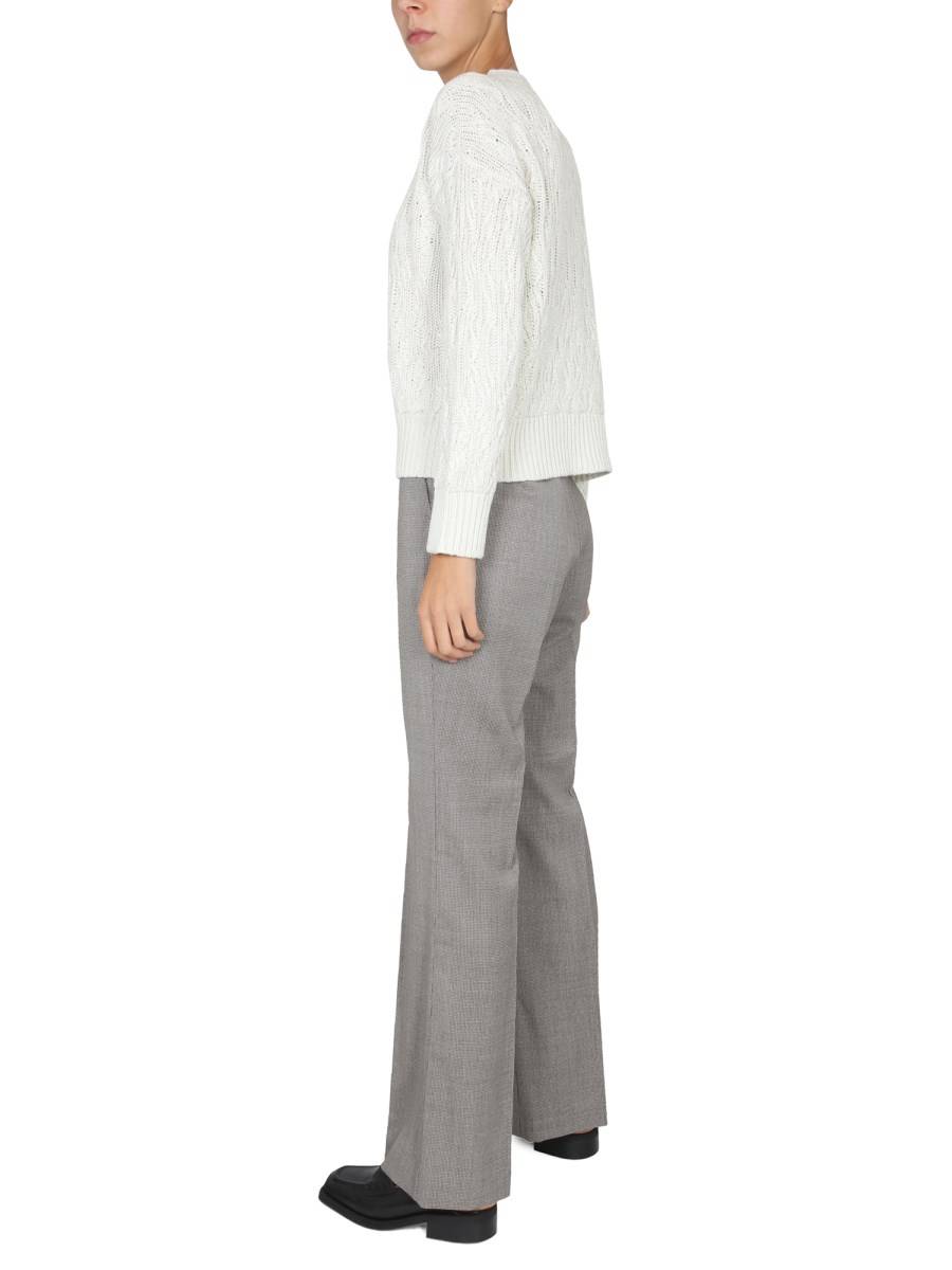 FABIANA FILIPPI MAGLIA IN MISTO LANA GIROCOLLO