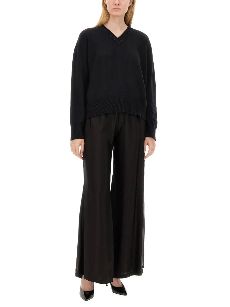 FABIANA FILIPPI MAGLIONE CON SCOLLO A V IN LANA