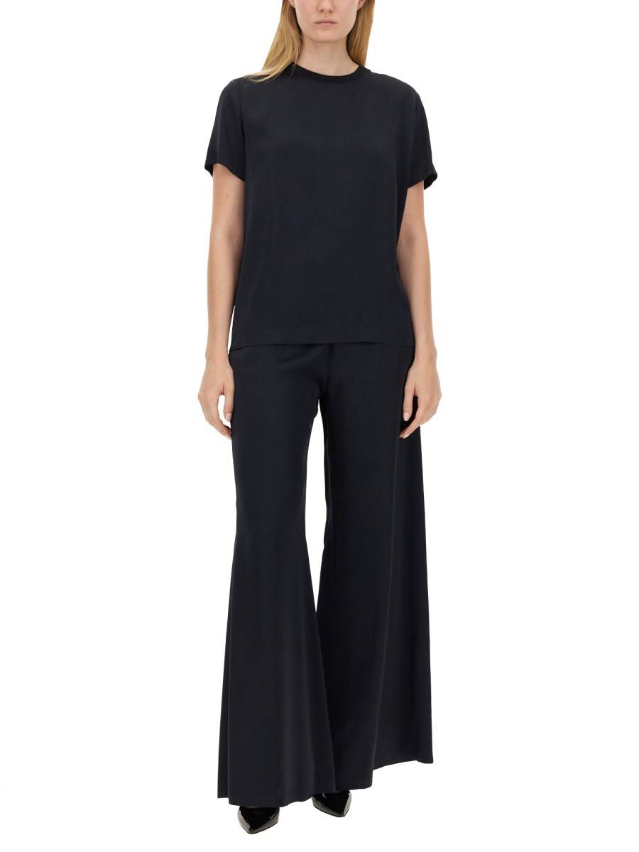 FABIANA FILIPPI PANTALONE WIDE LEG IN VISCOSA