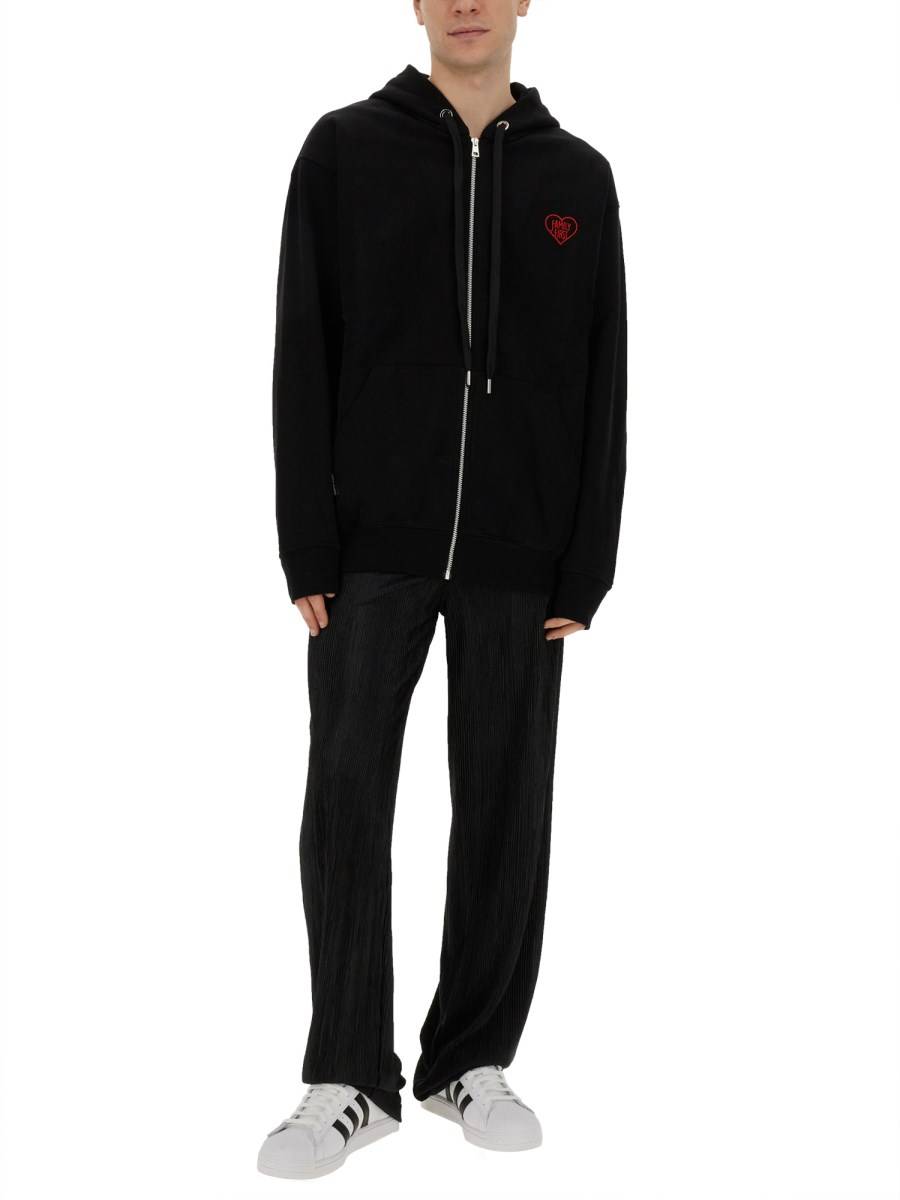 FAMILY FIRST FELPA IN COTONE CON ZIP