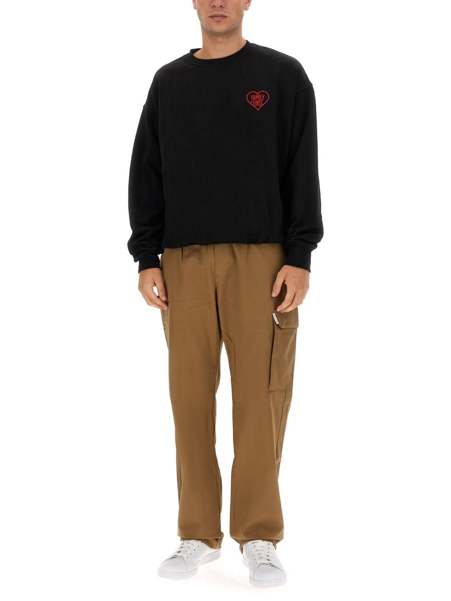 FAMILY FIRST PANTALONE CARGO IN COTONE