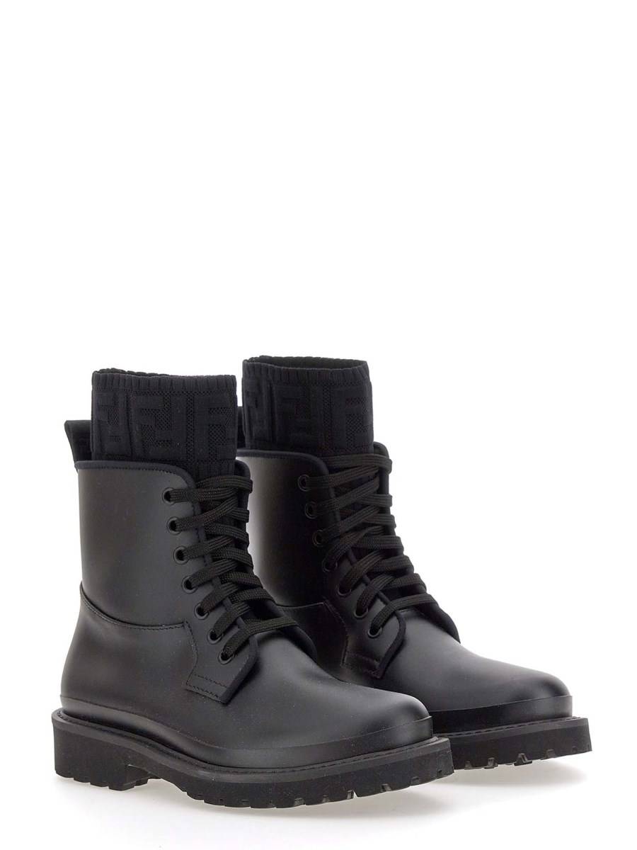 FENDI ANFIBIO BIKER "ROCKOKO" IN PVC