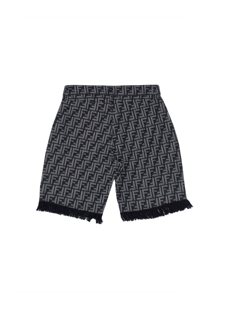 FENDI BERMUDA IN DENIM FF