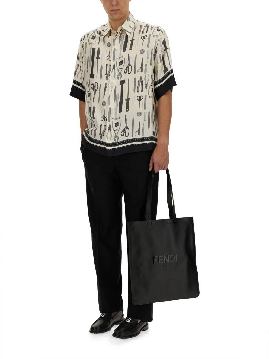 FENDI CAMICIA IN SETA