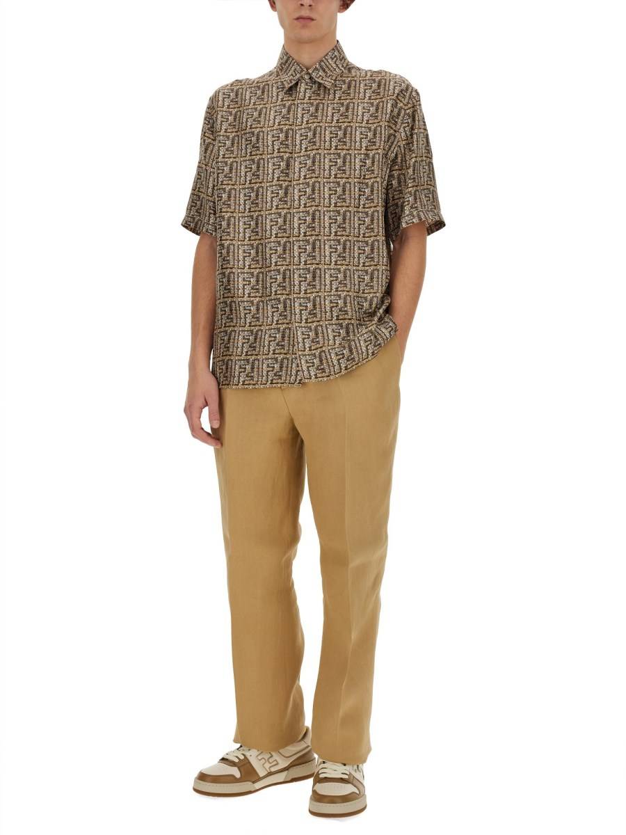 FENDI CAMICIA IN SETA FF