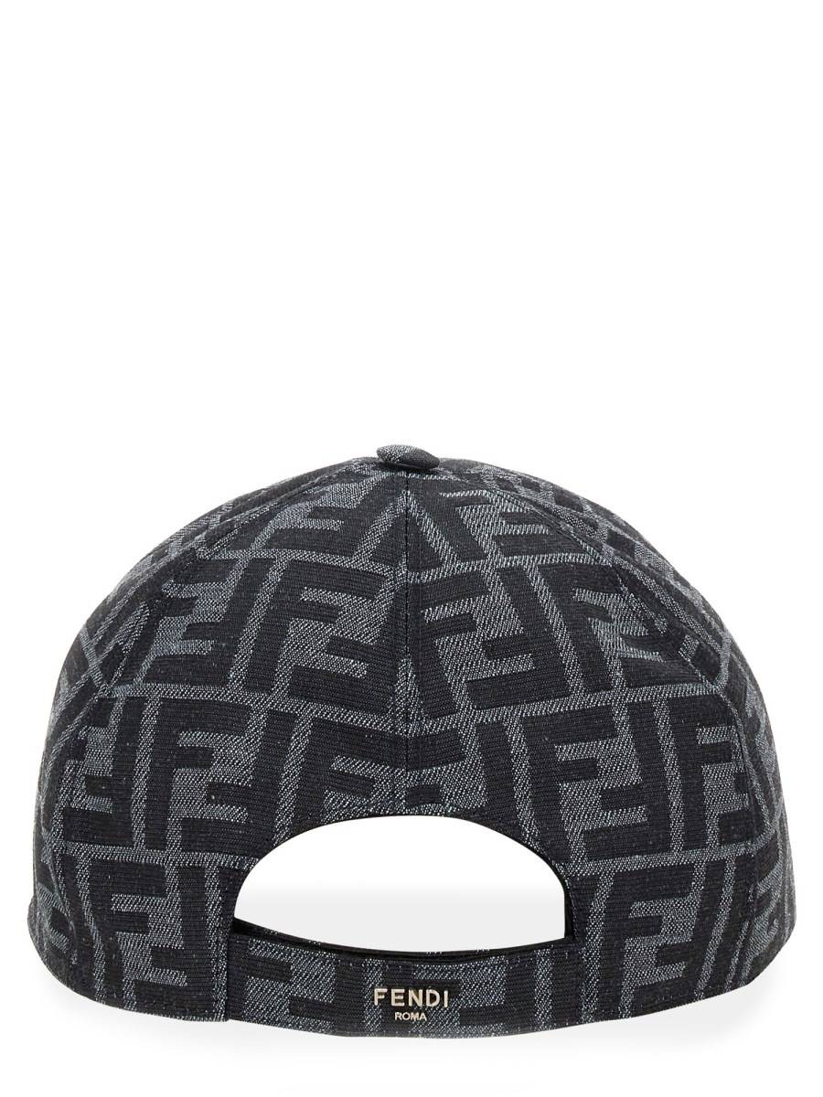 FENDI CAPPELLO DA BASEBALL IN TESSUTO FF JACQUARD