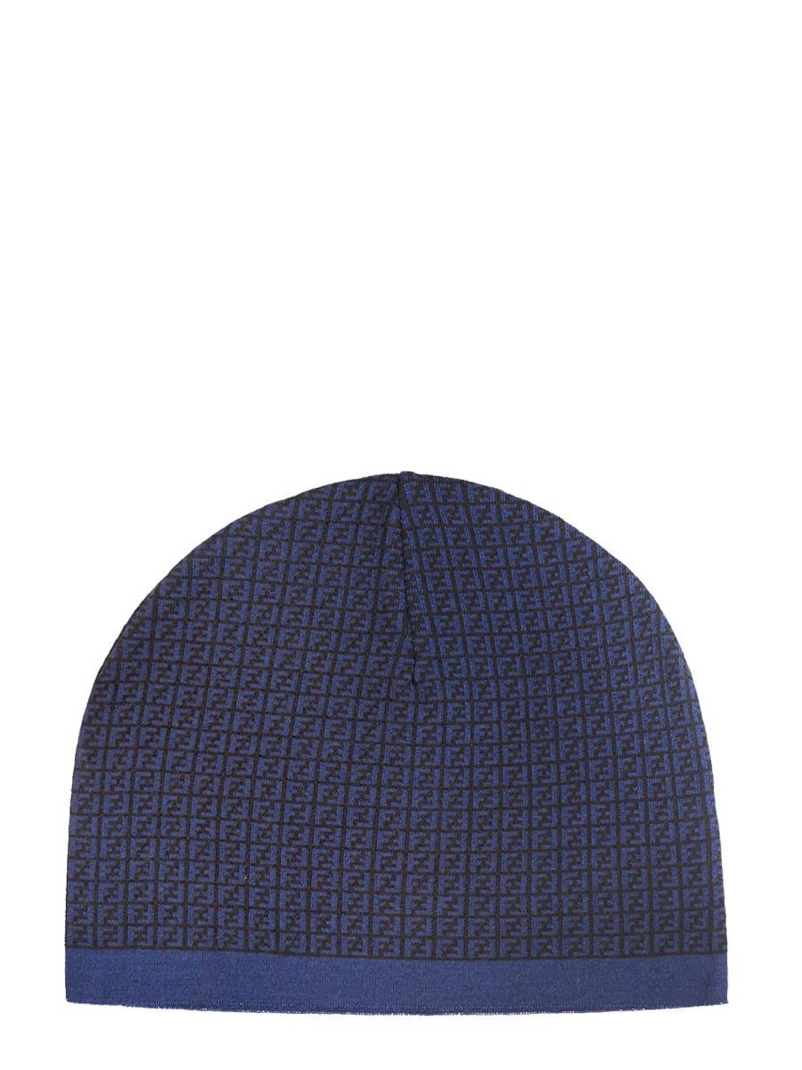 FENDI CAPPELLO IN LANA CON LOGO MONOGRAM