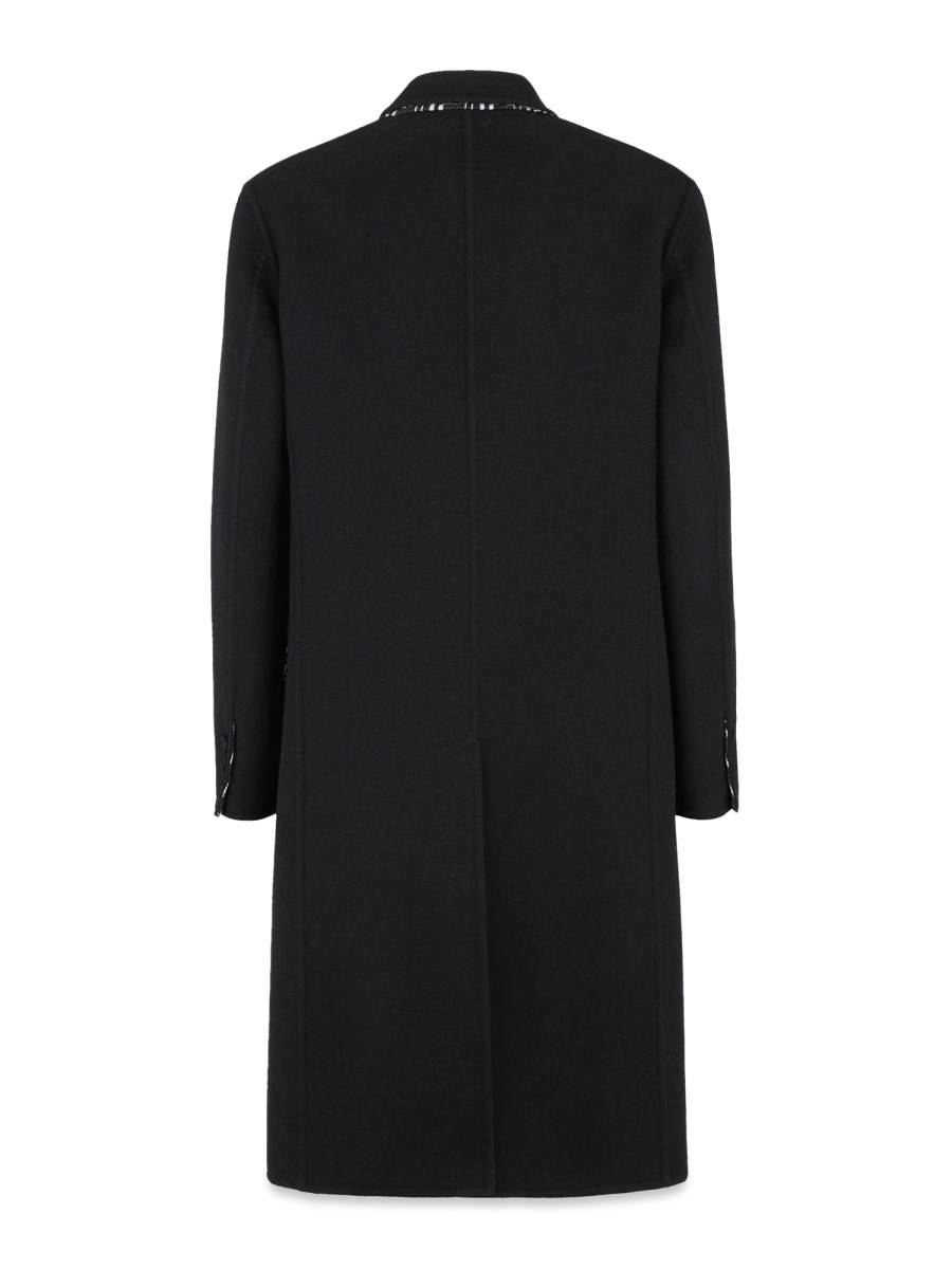FENDI CAPPOTTO DOPPIOPETTO REVERSIBILE IN LANA