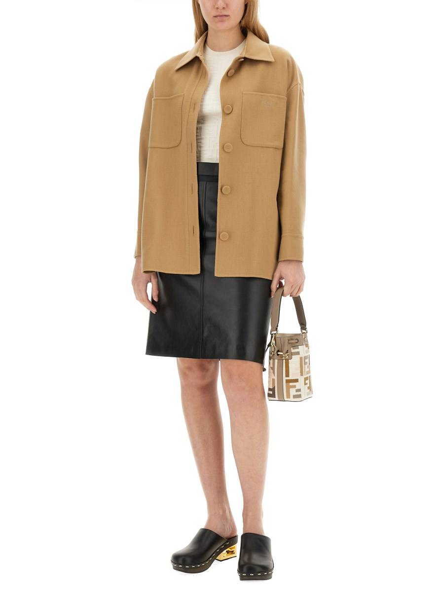 FENDI GIACCA "GO-TO" IN LANA