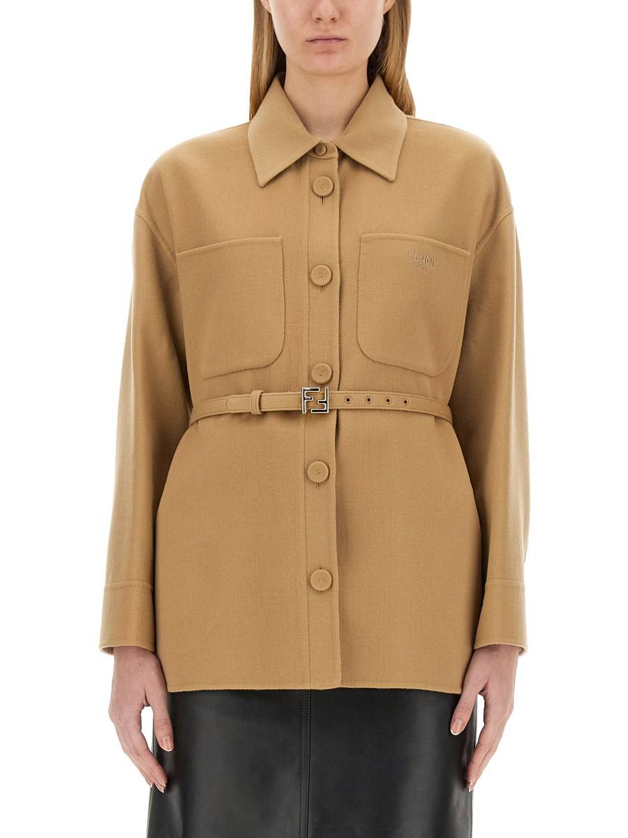 FENDI GIACCA "GO-TO" IN LANA