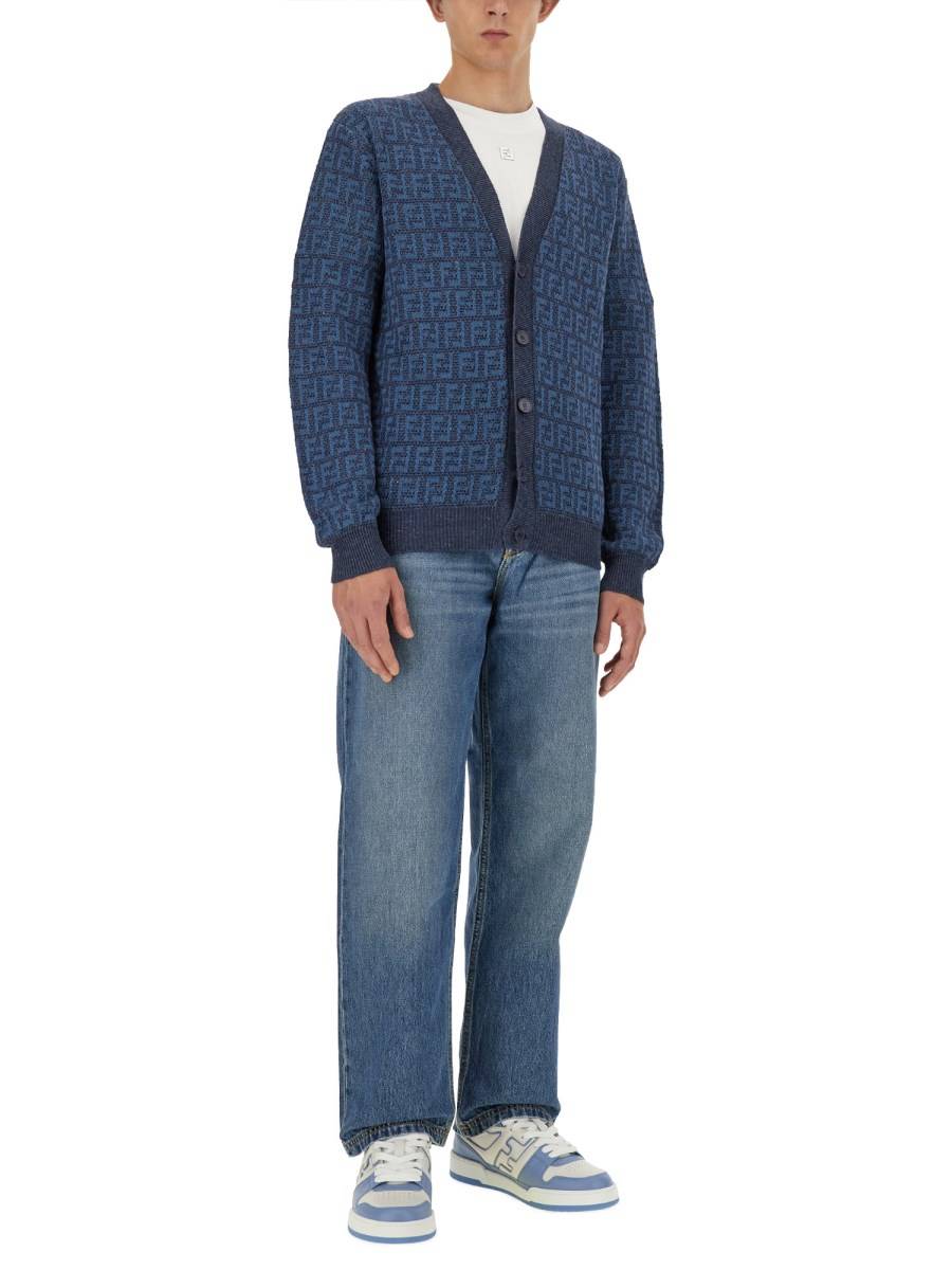 FENDI JEANS LUNGHI IN DENIM