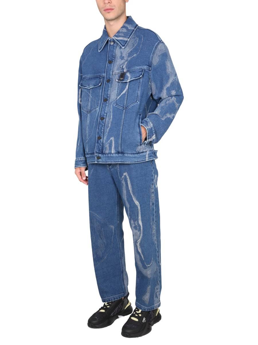 FENDI JEANS "MOONLIGHT" DI COTONE
