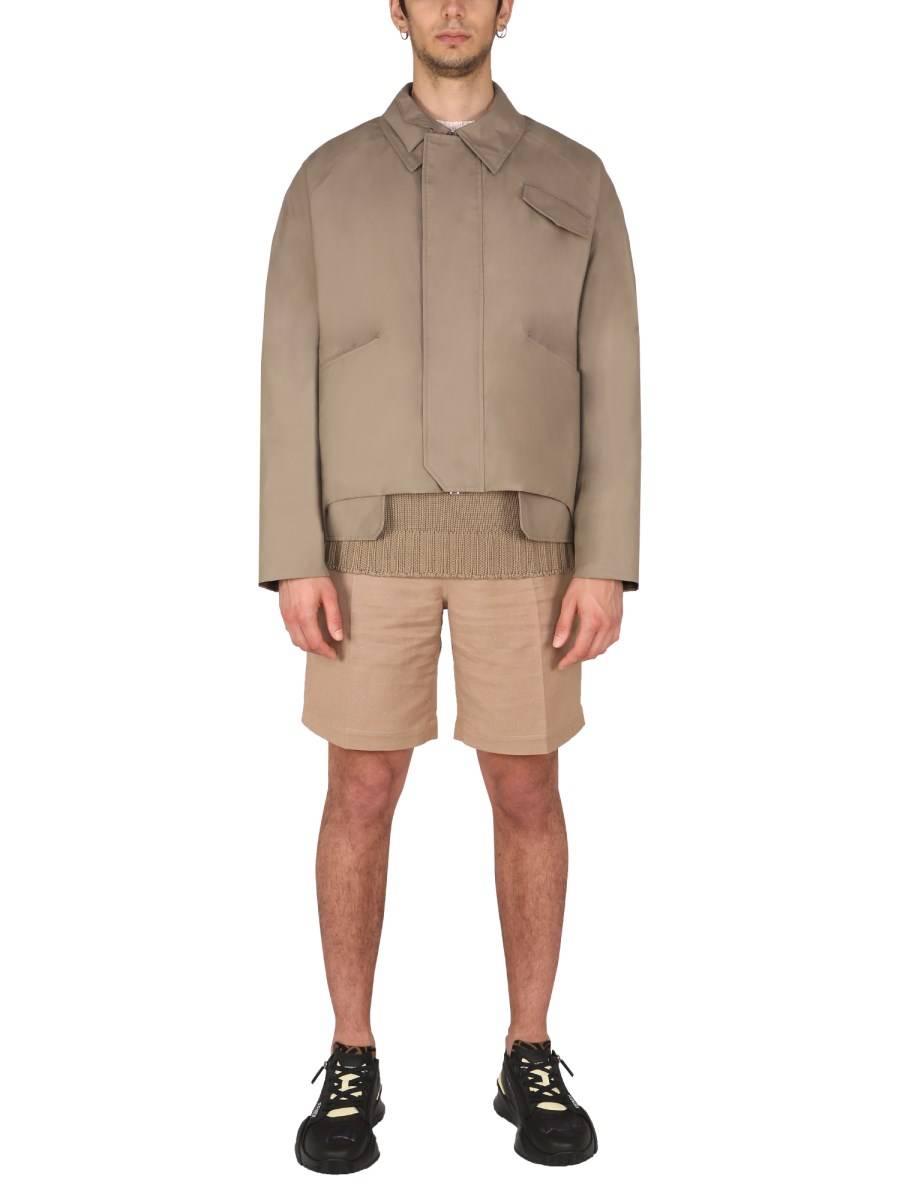 FENDI MAGLIA IN COTONE E CASHMERE