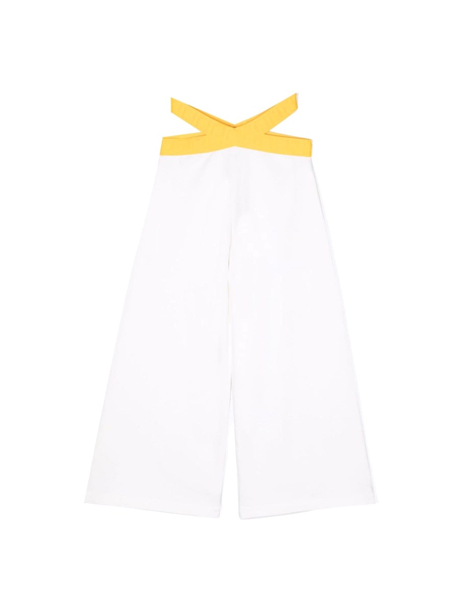 FENDI PANTALONE FELPA LARGO