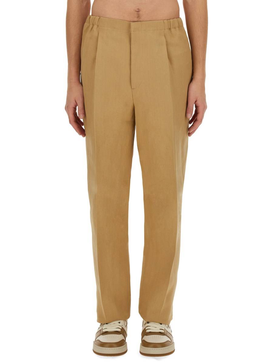 FENDI PANTALONE IN CANVAS