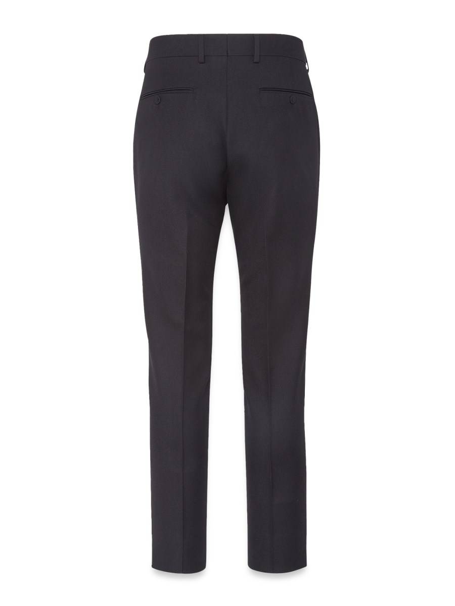 FENDI PANTALONE REGULAR FIT IN LANA