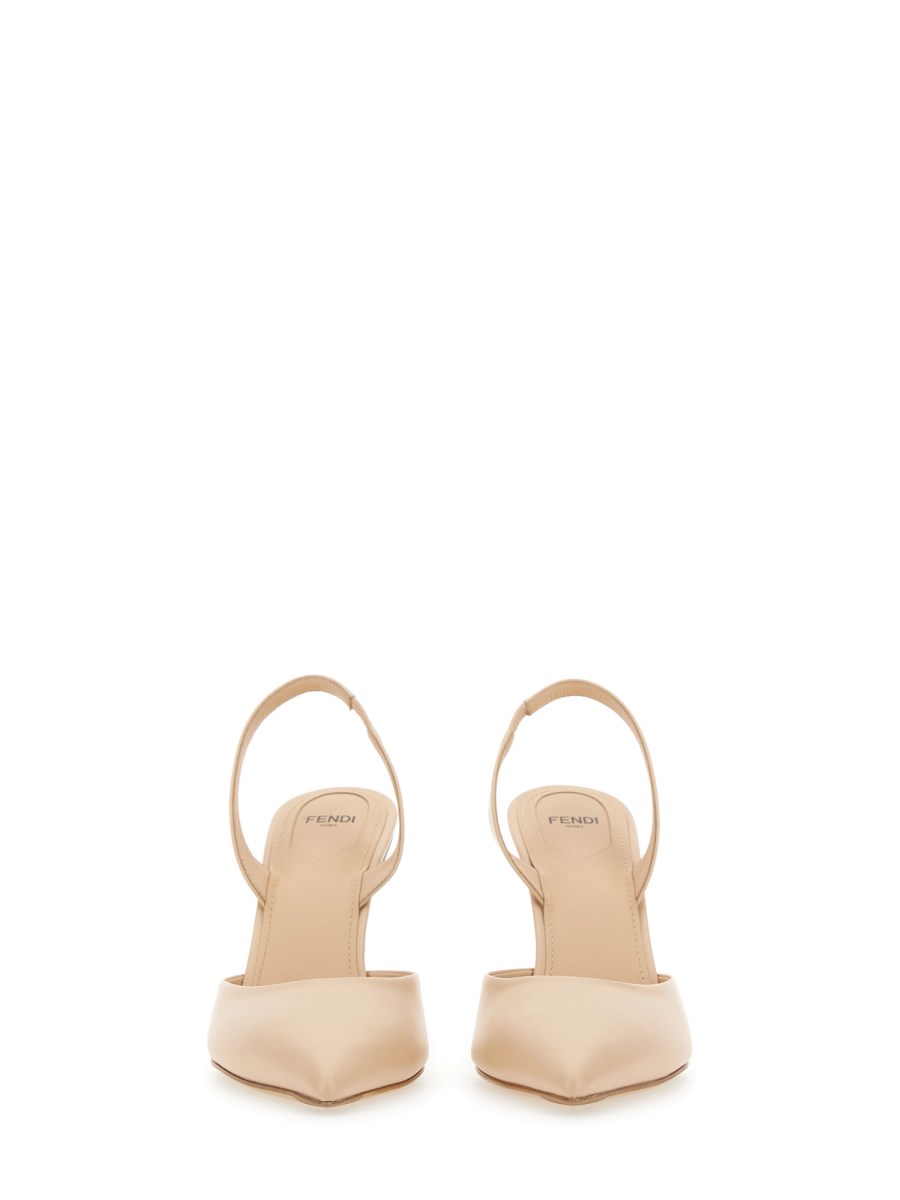 FENDI SANDALO SLINGBACK FENDI FIRST CON TACCO