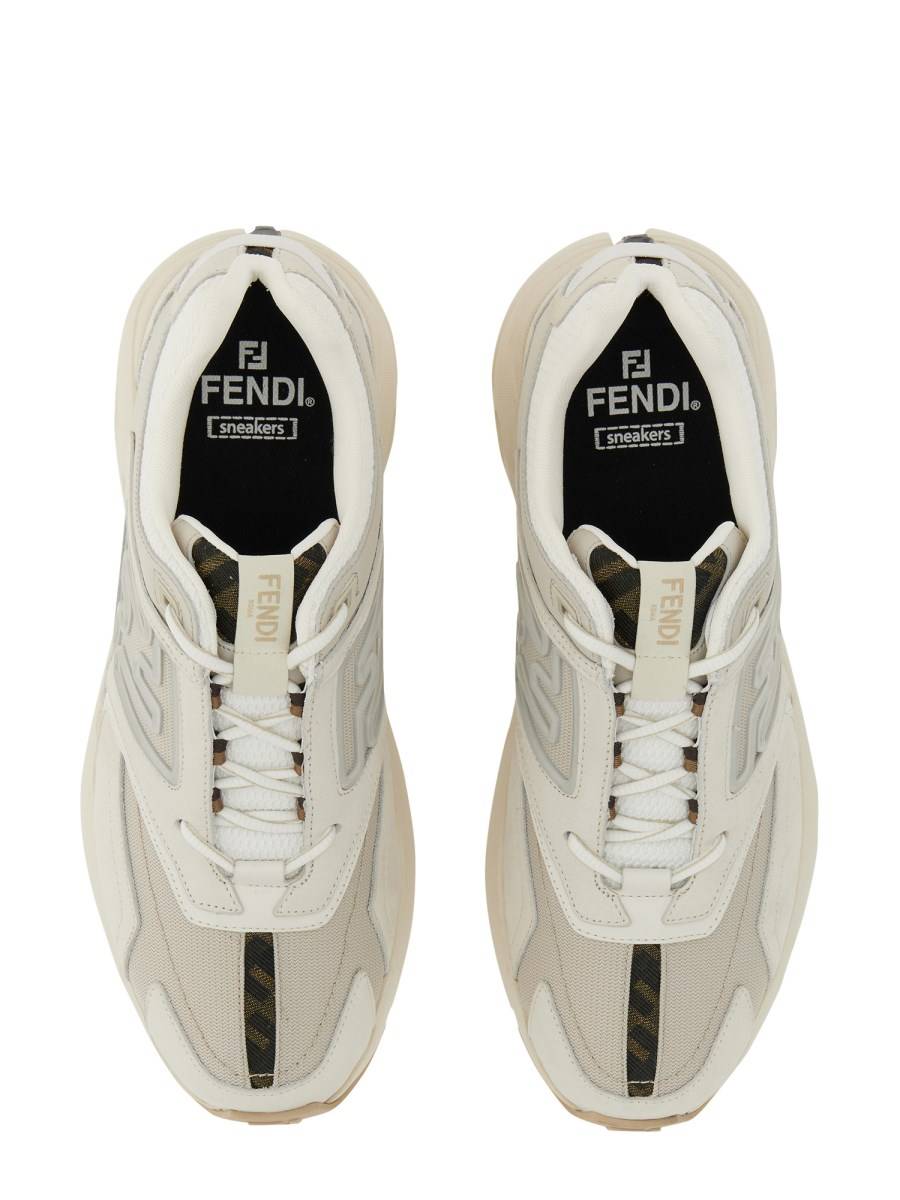 FENDI SNEAKER FASTER TRAINER IN NABUK