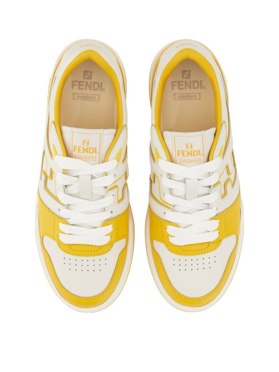 FENDI SNEAKER "MATCH" IN PELLE