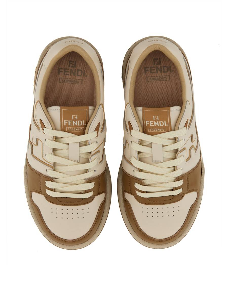 FENDI SNEAKER "MATCH" IN PELLE