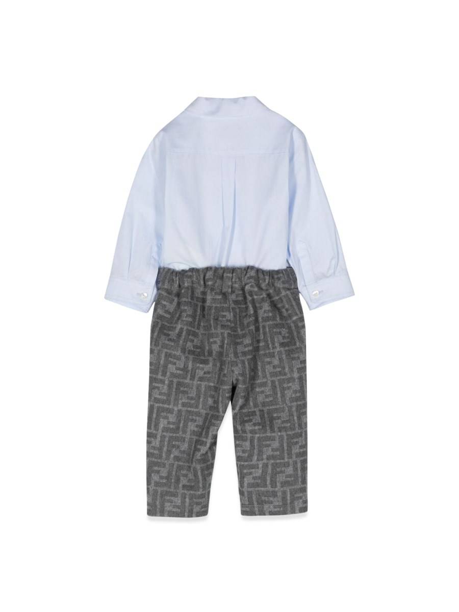 FENDI Tutina Ff Print Flann