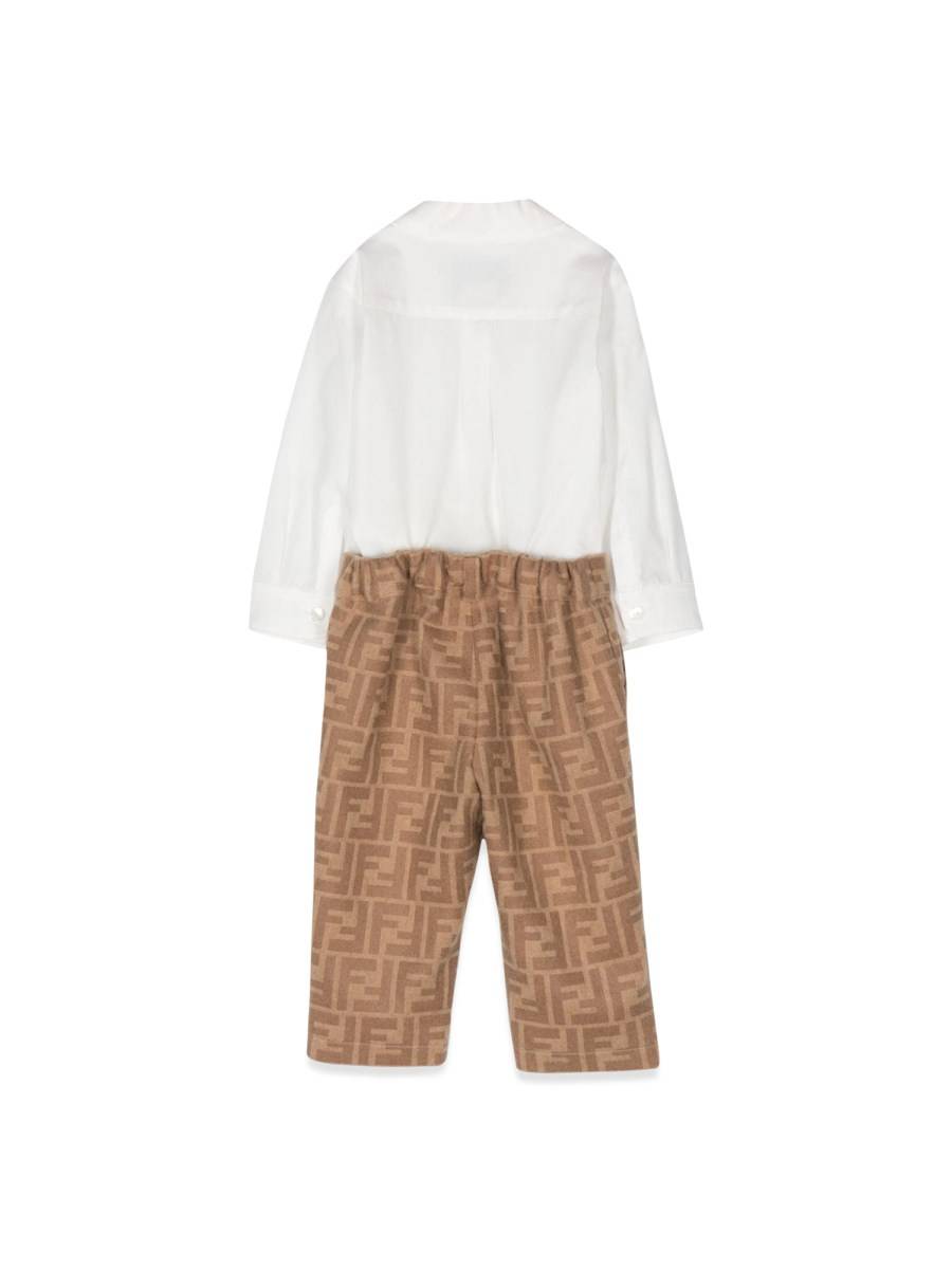 FENDI Tutina Ff Print Flann