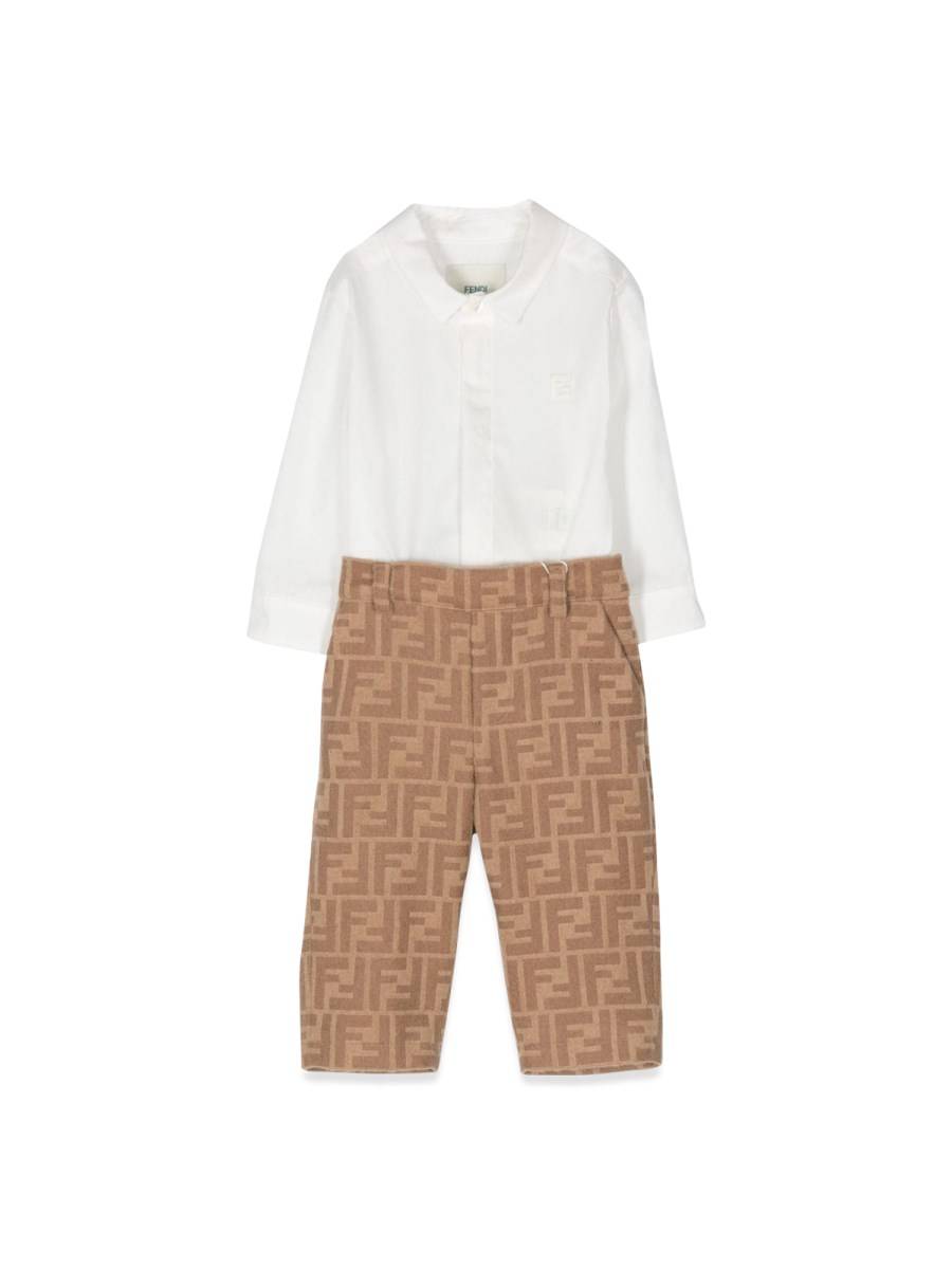FENDI tutina ff print flann