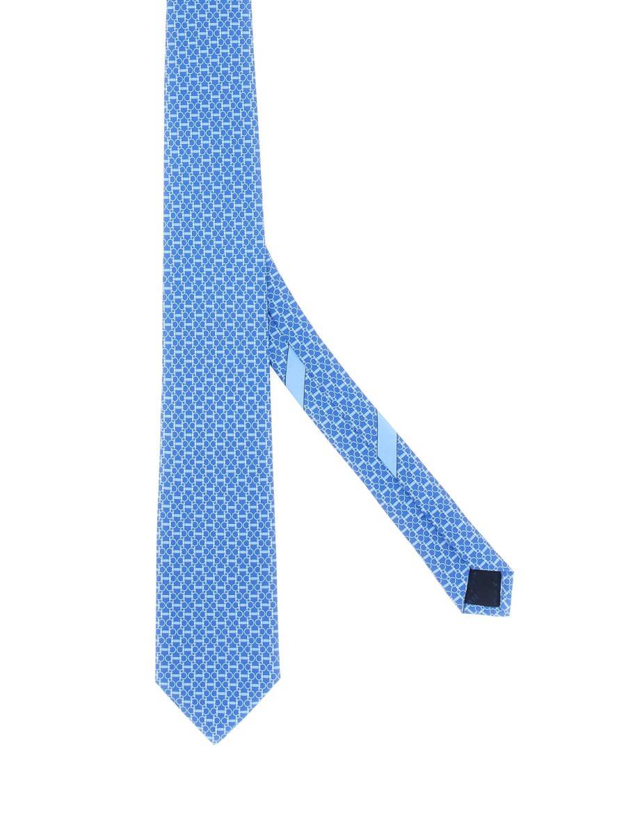 FERRAGAMO CRAVATTA IN SETA