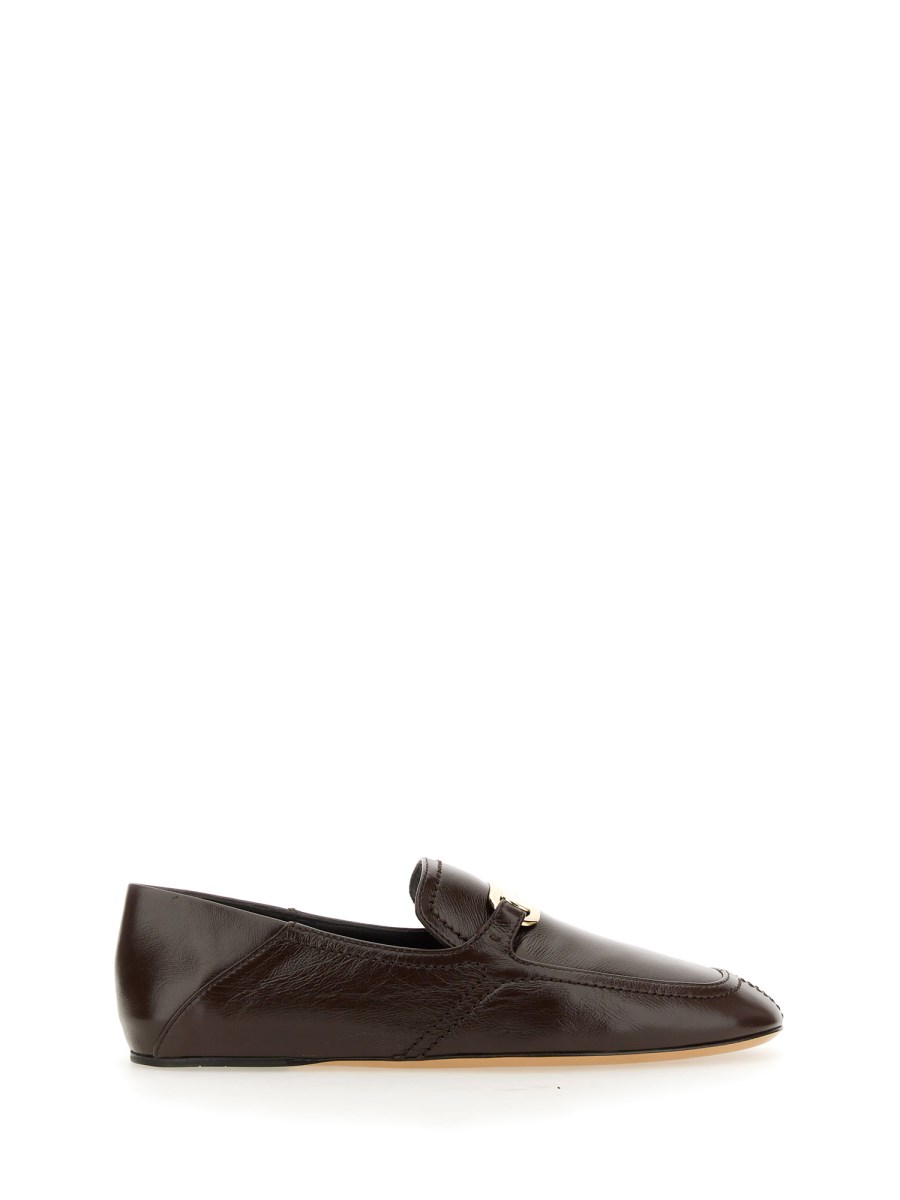 FERRAGAMO MOCASSINO "NEW VARA" IN PELLE